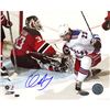 Image 1 : Chris Drury Celebrating Goal Vs Devils 16X20 Photo