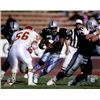 Image 1 : Bo Jackson Signed Oakland Raiders 8X10 Photo (Horizontal Black Jersey Running)- Steiner Hologram