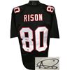 Andre Rison Signed Atlanta Falcons TB Black Prostyle Jersey XL
