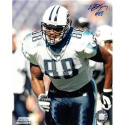 Erron Kinney Signed Tennessee Titans 8X10 Photo #88 (White Jersey-Close Up)