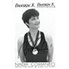 Nadia Comaneci Signed 5.5X8.5 B&W Promo Photo (Black Sig-Olympics-Danskin Footwear)
