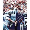 Charlie Waters Signed Dallas Cowboys 8X10 Photo 2X SB Champs! (White Jersey)- Waters Hologram