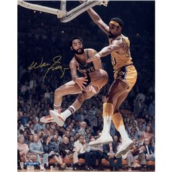 Walt Frazier Signed 16X20 Photo Vs. Wilt Chamberlain
