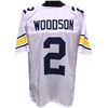Image 1 : Charles Woodson Michigan Wolverines Unsigned White Custom Jersey XL