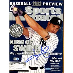 Jason Giambi Signed 3/25/02 Sports Illustrated Magazine (MLB Auth)