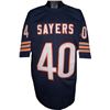 Image 1 : Gale Sayers Chicago Bears Unsigned  Navy TB Prostyle Jersey XL