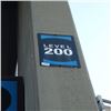 Image 1 : Level 200 Escalator Sign From  Giants Stadium (23 7/8X14)
