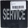 Image 1 : Service Sign (4X4)