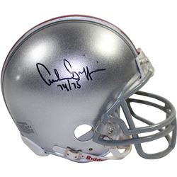 Archie Griffin Signed Ohio State Replica Mini Helmet W/ H.T 1974/75 Insc.