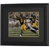 Image 1 : Adam Pacman Jones Signed West Virginia Mountaineers 8X10 Photo #9 Custom Framed (Navy Jersey)