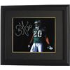 Image 1 : Brian Dawkins Signed Philadelphia Eagles 8X10 Photo Custom Framed #20 (Horizontal-Green Jersey-W/Vis