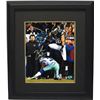 Image 1 : Zach Ertz Signed Philadelphia Eagles 8X10 Photo Custom Framed (Hurdle-Green Jersey)