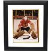 Image 1 : Tony Esposito Unsigned Chicago Blackhawks 8X10 Photo Custom Framed