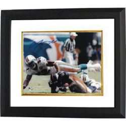 Channing Crowder Signed Miami Dolphins 8X10 Photo Custom Framed