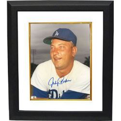 Johnny Podres Signed Los Angeles Dodgers 8X10 Photo Custom Framed (Deceased)