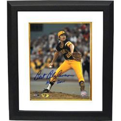 Bert Blyleven Signed Pittsburgh Pirates 8X10 Photo Custom Framed HOF 2011