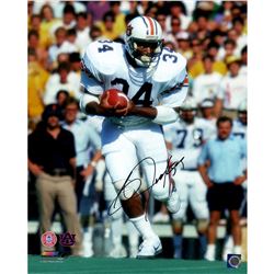 Bo Jackson Signed Auburn Running Vertical 16X20 Photo (Signed In Black)