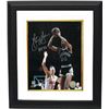 Image 1 : George Gervin Signed San Antonio Spurs 8X10 Photo Custom Framed HOF 96 Vs Rockets