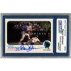 Image 1 : Dave Johnson Signed 2002 Topps Card - Braves- Getting The Out (Slabbed By Steiner)