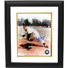 Image 1 : Johnny Podres Signed Brooklyn Dodgers 8X10 Pitching Photo Custom Framed 55 WS MVP (Follow Through- D