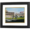 Image 1 : Steve Largent Signed Seattle Seahawks 8X10 Photo Custom Framed HOF 95 (Blue Sig)