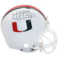 Jim Kelly Signed University Of Miami Replica Helmet