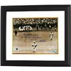 Ralph Branca Signed Detroit Tigers Vintage Sepia 16X20 Photo Custom Framed Shot Heard Round World Oc