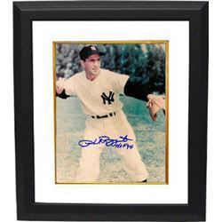 Phil Rizzuto Signed New York Yankees 8X10 Photo Custom Framed HOF 94 (Deceased)