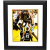 Image 1 : Shaquille O'neal Signed Los Angeles Lakers 8X10 Photo Custom Framed (Vs Spurs)