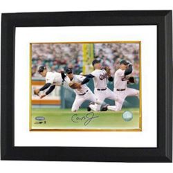 Cal Ripken, Jr. Signed Baltimore Orioles 4 Exposure 8X10 Photo Custom Framed