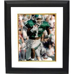 Andre Rison Signed Michigan State Spartans 8X10 Photo Custom Framed #1