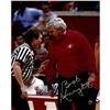 Image 1 : Bob Knight Signed Red Sweater Yelling At Referee 8X10 Photo