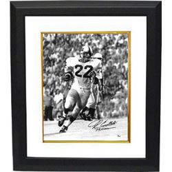 John Cappelletti Signed Penn State Nittany Lions 16X20 B&W Photo Custom Framed 73 Heisman (Black Sig