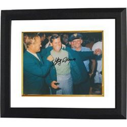 Gay Brewer Signed 8X10 Photo Custom Framed- Mounted Hologram