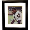 Image 1 : Gale Sayers Signed Chicago Bears 16X20 Photo Custom Framed- Sayers Hologram