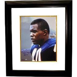 Gale Sayers Signed Chicago Bears 16X20 Photo Custom Framed HOF77