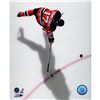 Image 1 : Ilya Kovalchuk New Jersey Devils Red Jersey Overhead 8X10 Photo Uns (Getty# 96772661)- PF