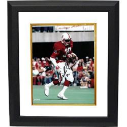 Mike Rozier Signed Nebraska Cornhuskers 8X10 Photo Custom Framed