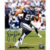 Image 1 : Sean Lee Signed Dallas Cowboys Running 8X10 Photo