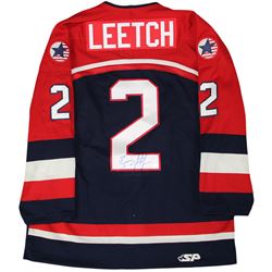 Brian Leetch Signed 2002 Team USA Jersey