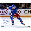 Image 1 : Oscar Lindberg Signed Skating Home Game 16X20 Photo