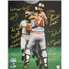 Image 1 : Mike Boddicker Signed Baltimore Orioles 1983 World Series Champs 16X20 Photo Dempsey/Mcgregor Celebr