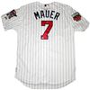 Image 1 : Joe Mauer Signed Minnesota Twins Authentic Home Jersey W/ All Star Game Patch ( MLB Auth)