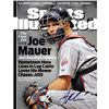 Image 1 : Joe Mauer Signed “Chasing .400” Sports Illustrated 16X20 Photo ( MLB Auth)