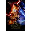 Peter Mayhew Signed "Chewbacca" Star Wars VII: The Force Awakens 10X16 Full Cast Movie Poster