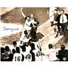 Bill Mazeroski Signed "Rounding Bases Shot"16X20 Photo