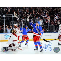 Ryan Mcdonagh Signed Celebrating Game Winning Goal 16X20 Photo