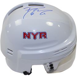 Dylan Mcilrath Signed New York Rangers White Mini Helmet