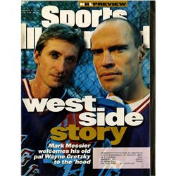 Mark Messier & Wayne Gretzky 10/7/96 Sports Illustrated Magazine (Unsigned)