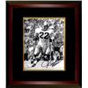 Image 1 : John Cappelletti Signed Penn State Nittany Lions Vintage B&W 8X10 Photo Custom Framed 73 Heisman
